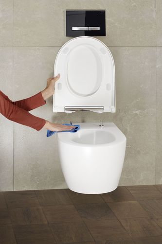 Wyposażenie łazienki łatwe w utrzymaniu czystości